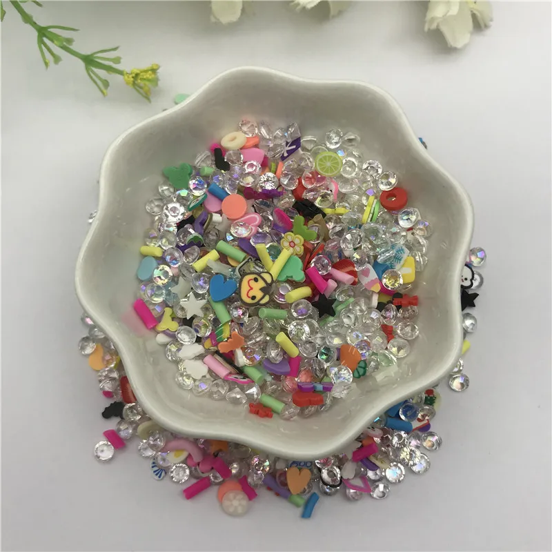 20g Cloud hybrid Snow  for Resin DIY Supplies Nails Art Polymer Clear Clay accessories DIY Sequins scrapbook shakes Craft