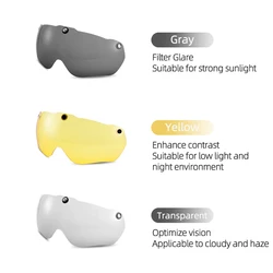 ROCKBROS Goggles For Helmet Only For TT-16 Series Helmet