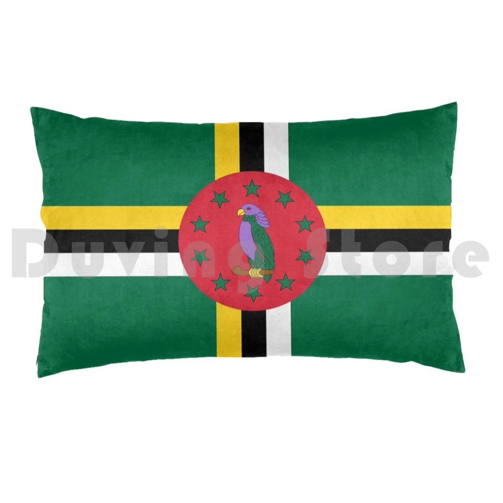 Dominica Flag Gifts , & Other ProductsPillow case Dominica Flag Of Dominica Dominica Flag