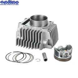 Motorcycle Engine Cylinder Piston Gasket Kit For 62mm Bore ZongShen ZS 190cc Z190 W190 1P62YML-2 Engine Dirt Pit Bike Atv Quad