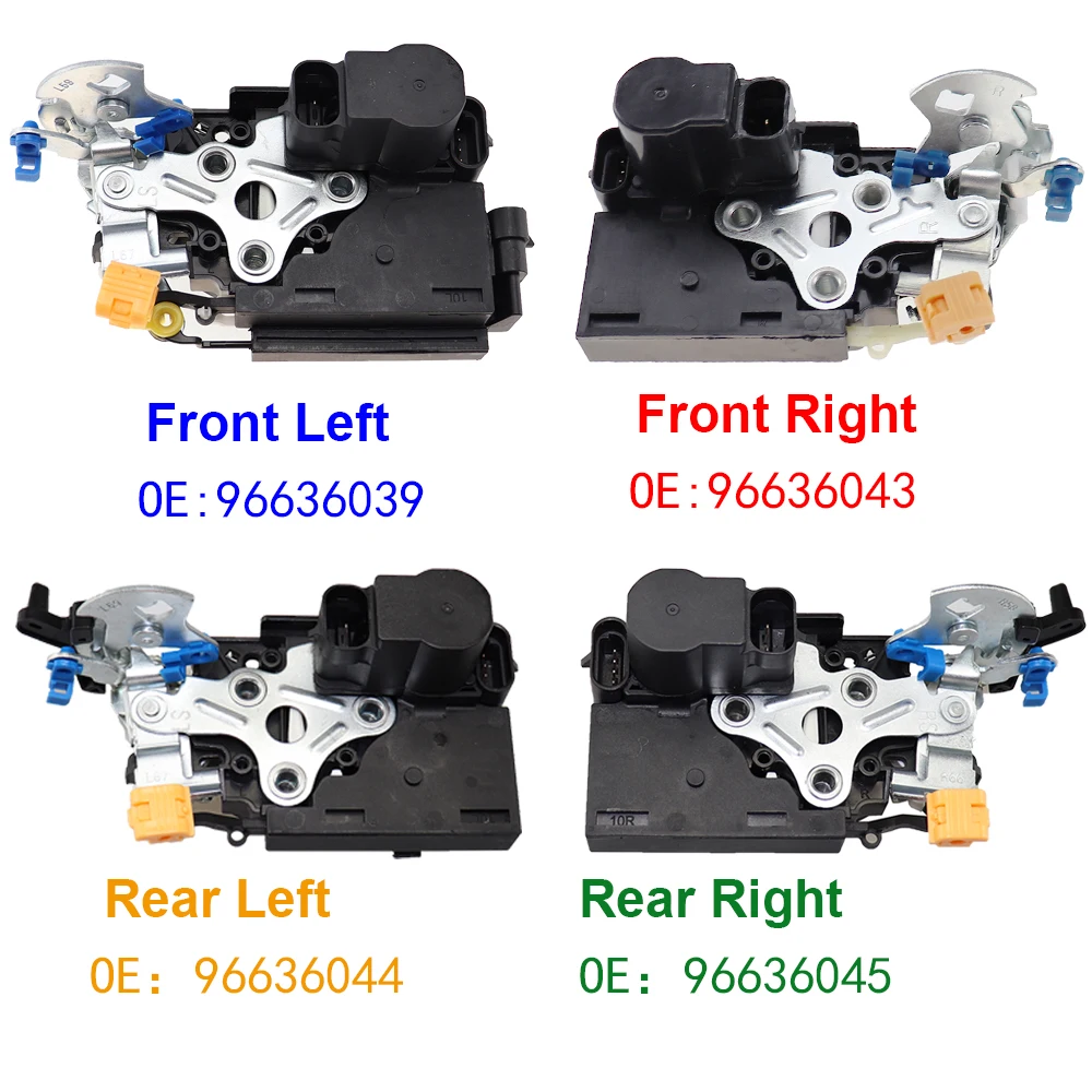 Mécanisme de moteur de technologie de loquet d\'actionneur de serrure de porte centrale, adapté pour Chevrolet Epica Daewoo, charnière ca, 96636039,