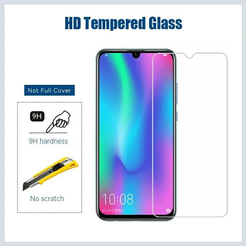 Vetro protettivo 9D acceso per Huawei Honor 8X 8A 8C 8S 9A 9C 9S 9X proteggi schermo temperato Honor 10i 20i 20S custodia in vetro