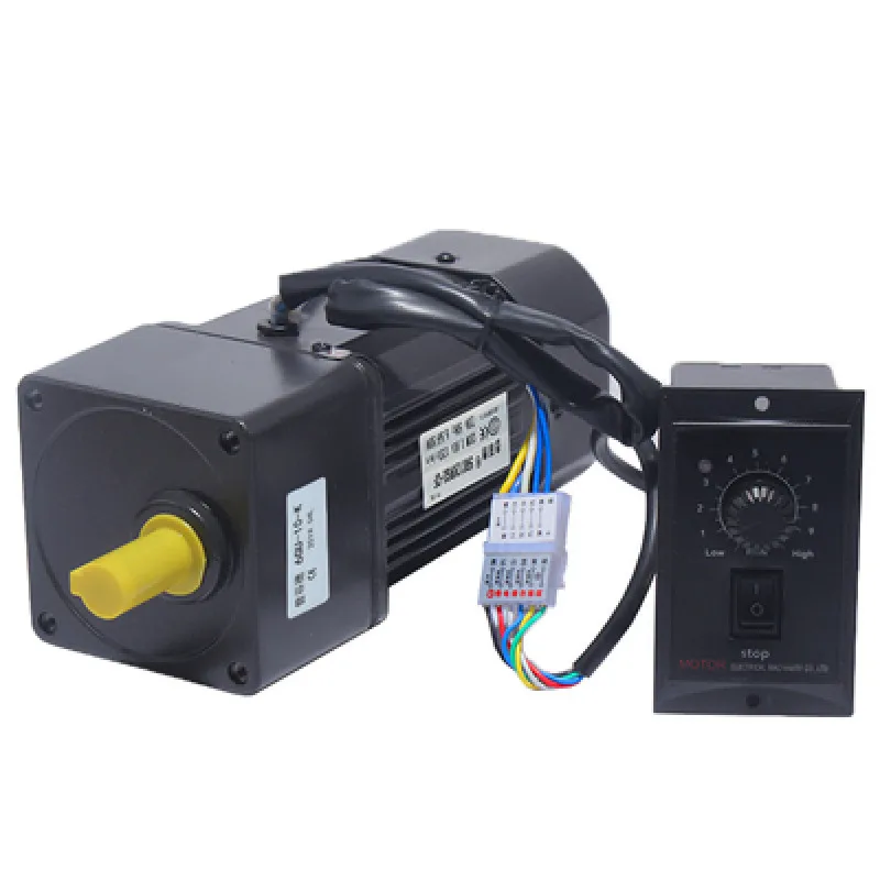 Speed Control Motor 15/25/40/60/90/120/200/250W Ac Gear Reducer Motor 220v Motor Mechanical Equipment for Deceleration Motors