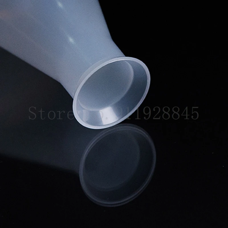 Botella de plástico para laboratorio, recipiente cónico de 50ml a 2000ml
