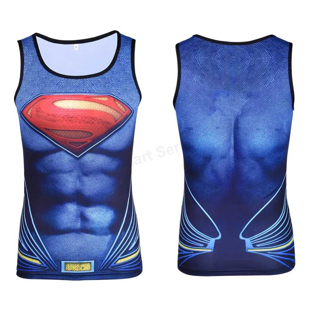 New Men O-Neck Tank Top Pure Color Cartoon Summer Vest Gym Muscle Bodybuilding Streetwear Sleeveless Shirt Workout Fitness Sport