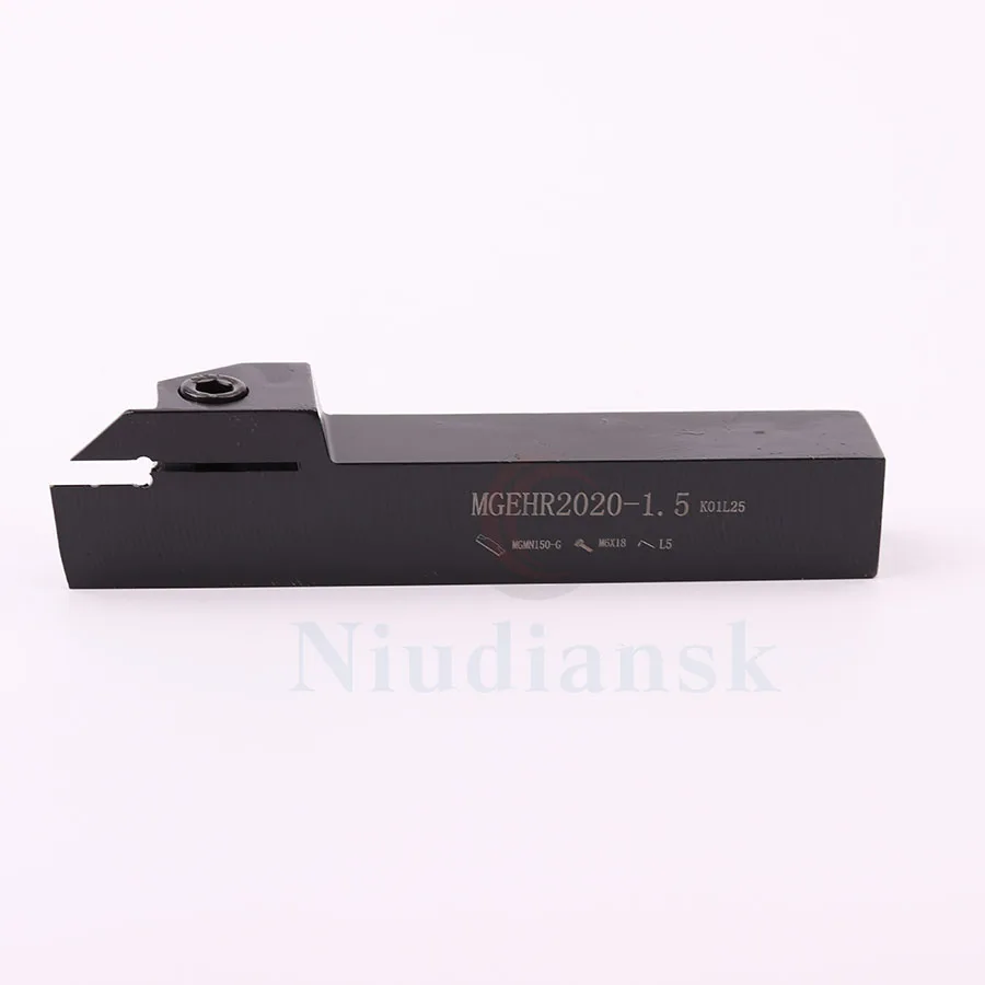 MGEHR2020ภายนอกหมุนเครื่องมือ Holder MGEHL2020 1.5มม.2มม.2.5มม.3มม.4มม.5มม.6มม.Mm เครื่องกลึง CNC เครื่องมือ Slotted บาร์ MGMN