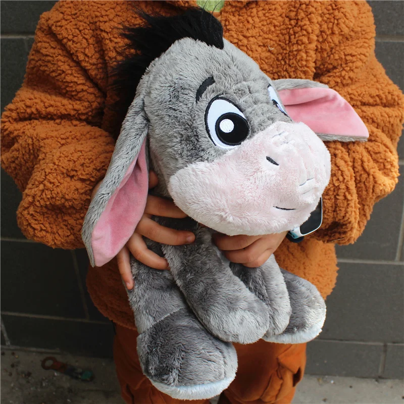 1piece 28cm Disney Pooh cartoon grey Eeyore donkey Plush Doll children's birthday present doll