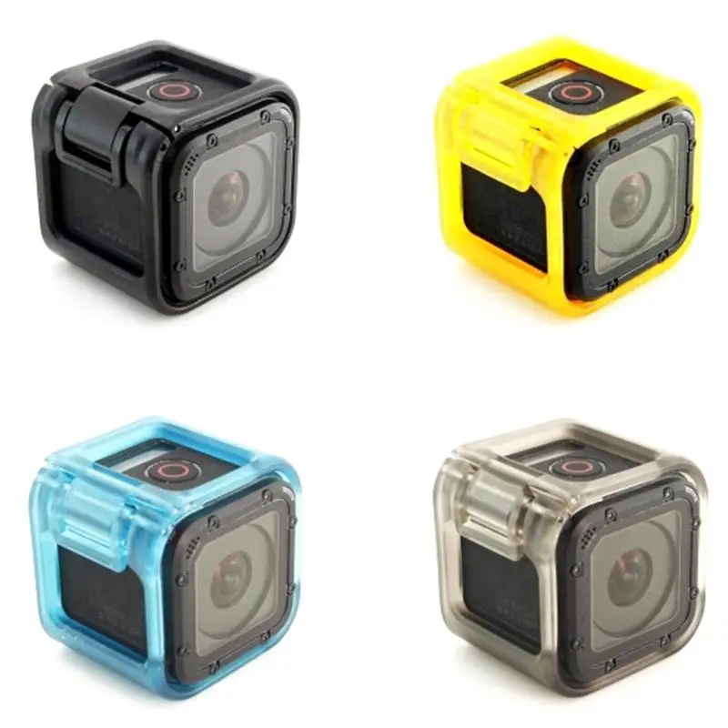 For Gopro 5 4 Session Action Camera Accessories Lens Cap Screen Protector Frame Protect Border Protective Film Diving Filter