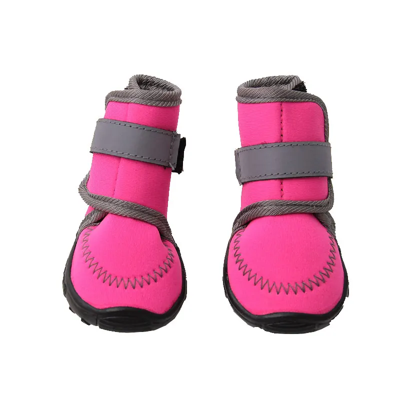 New Dog Shoes Winter Pet Puppies Footwear Rain Snow Waterproof Booties Anti-slip Shoes for Small Large Dogs Pet Products