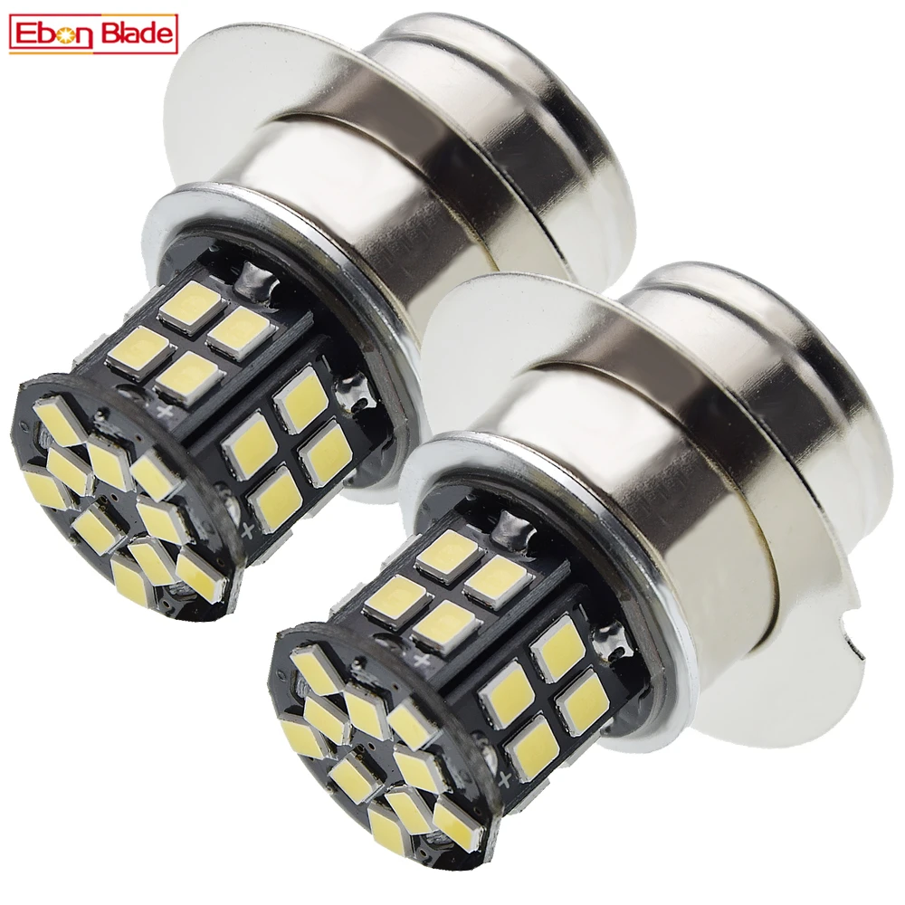 2 X P36S BPF P323 Lucas LLB323 2835 30SMD 6V 12V 24V Auto Car LED Fog Light Spotlight Bulb Motorbike Headlight Lamp White 6000K