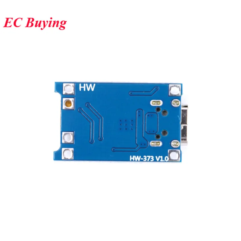 10pcs/1pc Type-C USB 5V 1A 18650 TP4056 Lithium Battery Charger Module Charging Board With Protection Dual Functions Li-ion image 6