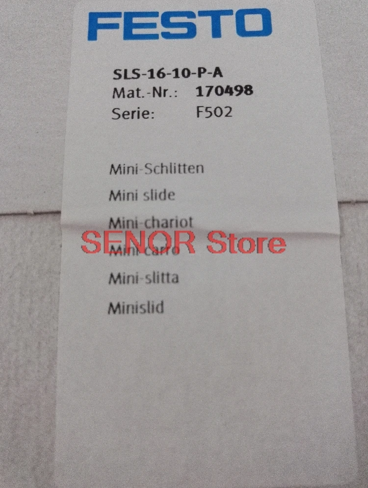 Brand new original cylinder SLS-16-10-P-A 170498