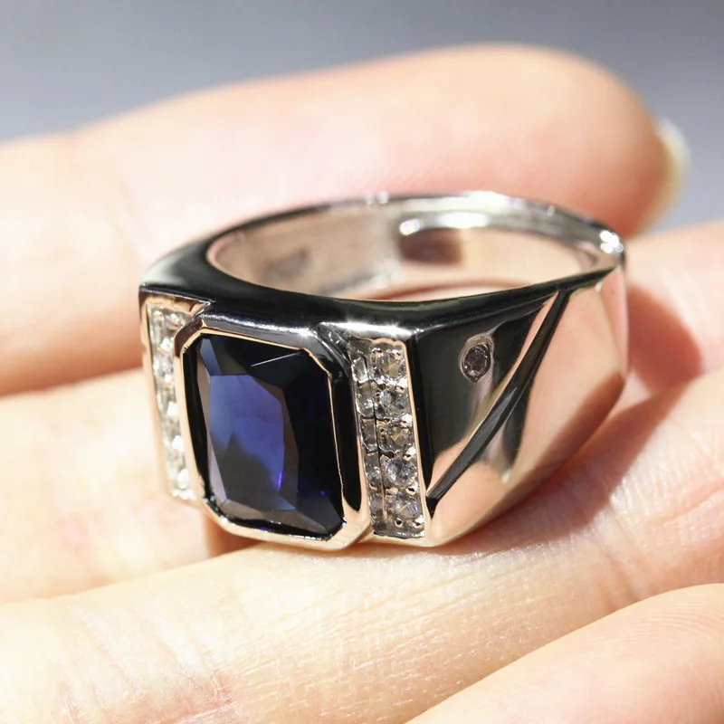 

Real s925 sterling silver men and women Korean fashion ring