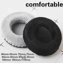 General Velvet substituição Earpads, almofadas de ouvido, almofada para Sony, Akg, Denon, 60mm, 65mm, 70mm, 75mm, 80mm, 85mm, 90mm, 95mm, 100 milímetros, 105 milímetros, 110 milímetros