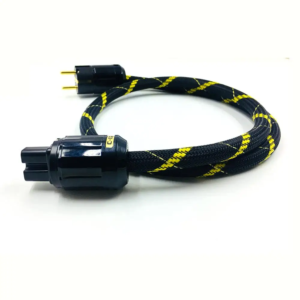 Hifi 314ag Power Line HIFI Power Cable Power Cord with EU/US Plug AC Cable Line