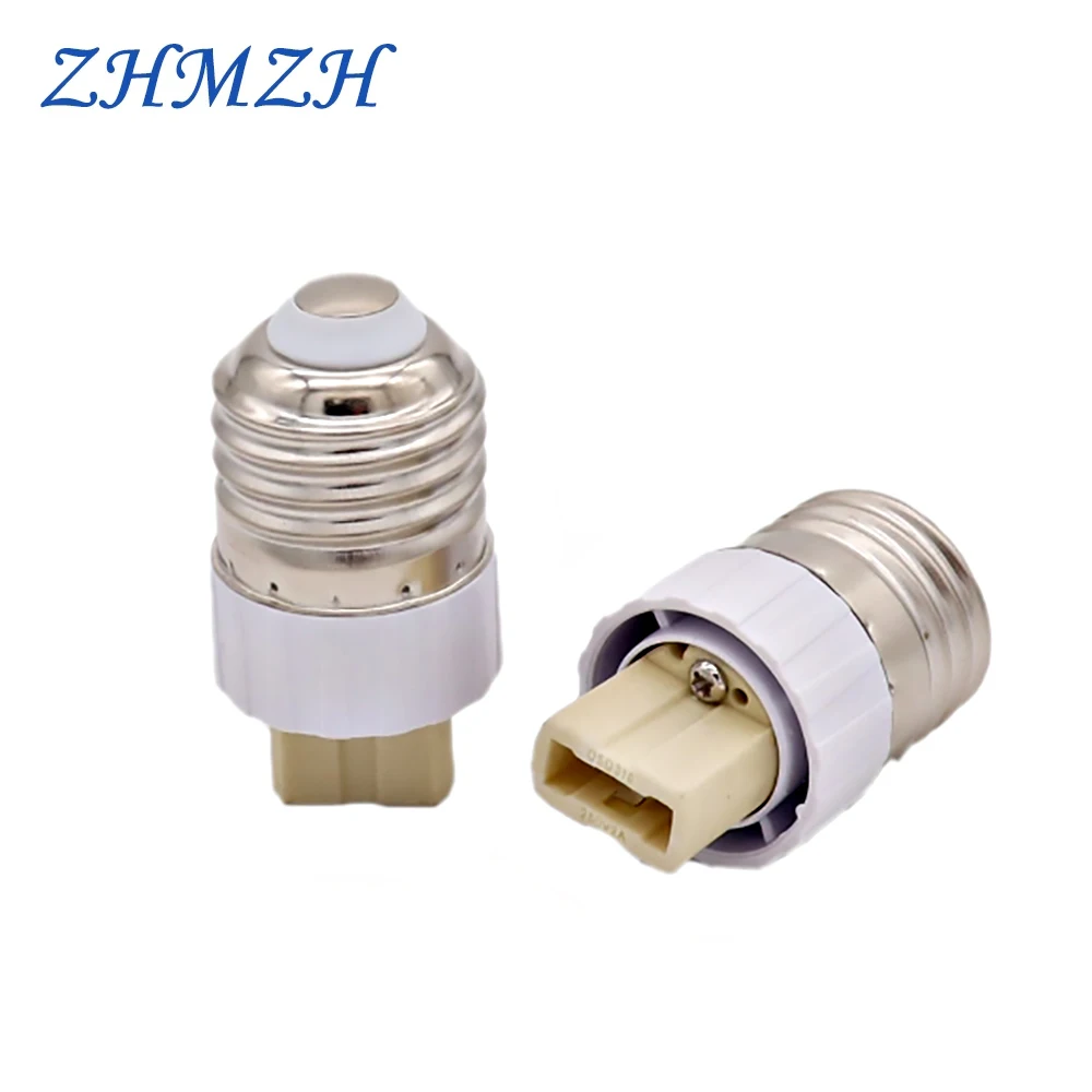 Ledランプホルダーアダプター,2ピース/ロットgu5.3 mr11 mr16 g4,e27 t5 t8 2g11,ランプベース,e40 e14 b22,米国およびeu用
