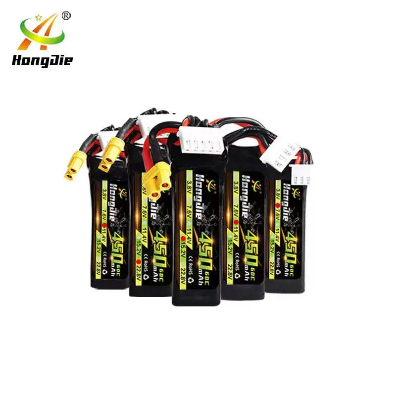3 ثانية من خلال آلة نموذج بطارية الطائرات 450 مللي أمبير بطارية ليثيوم 11.4 فولت 60 ج 651744 مصنع يبيع منتج #4