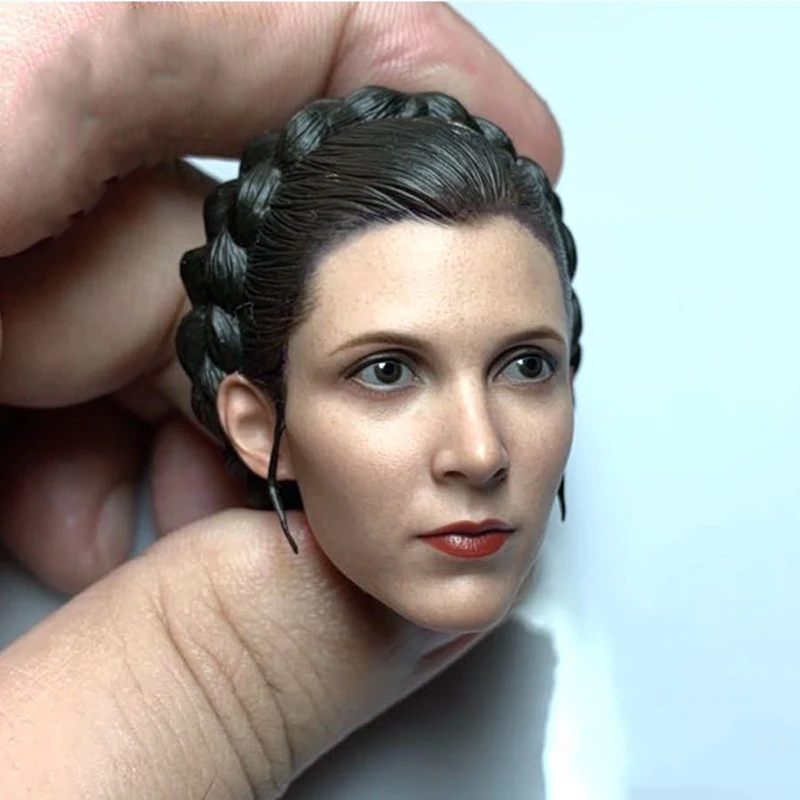 TT TOYS 1/6 Princess Leia Organa Solo Head Sculpt Carving Model for 12