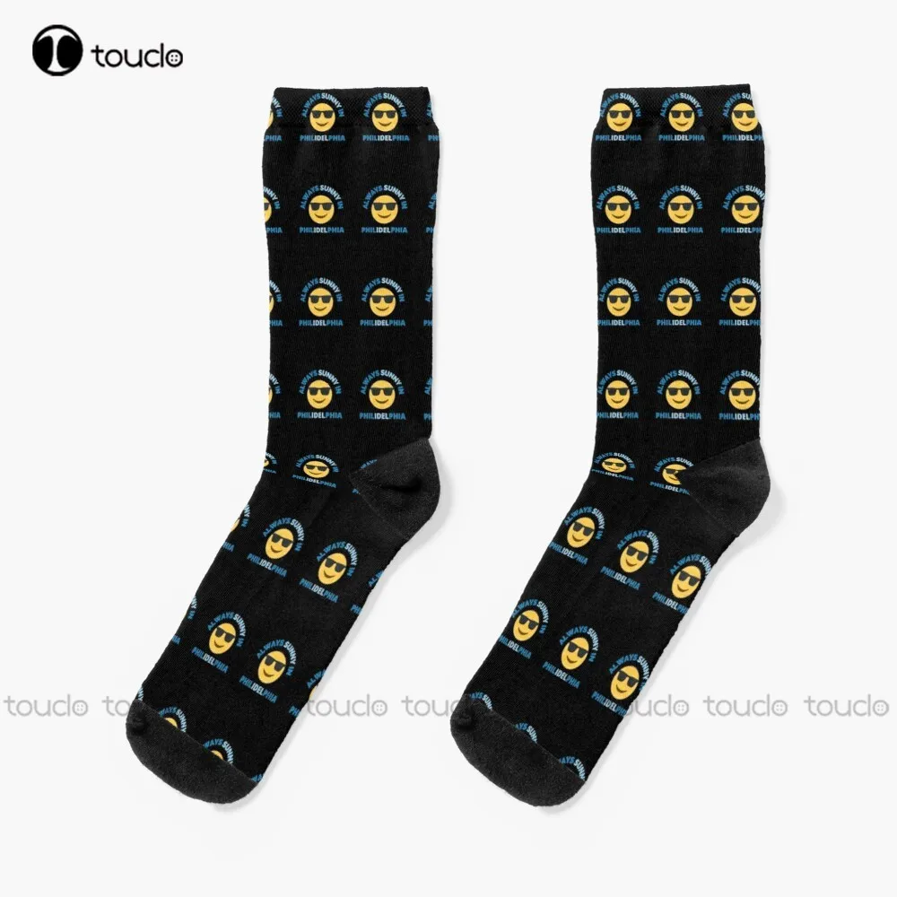 Always Sunny In Philidelphia Socks Funny Socks For Women Personalized Custom Unisex Adult Teen Youth Socks 360° Digital Print