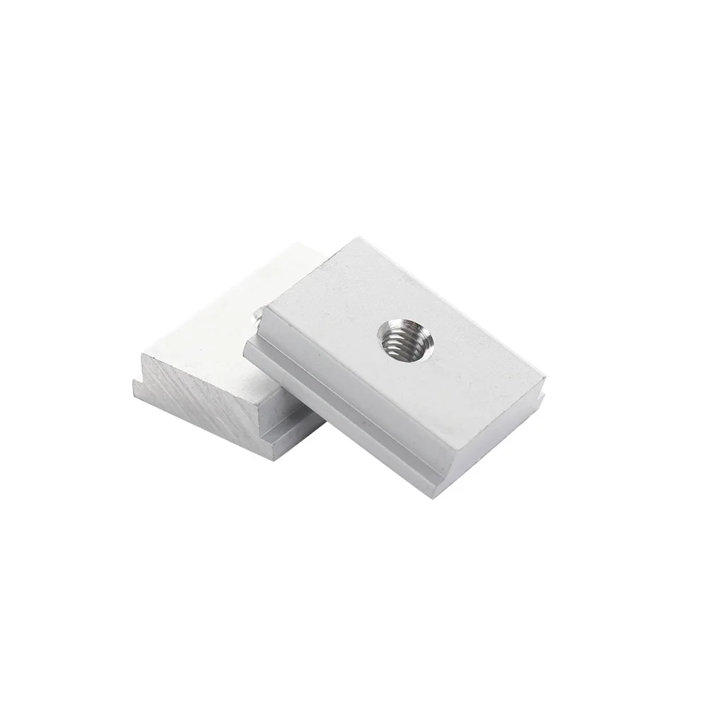Accesorios de platina para carpintería, 10 piezas, M5/M6/M8, conducto deslizante pequeño, ranura en T, soporte de herramientas especiales, Kits de localizador de guía de taladro