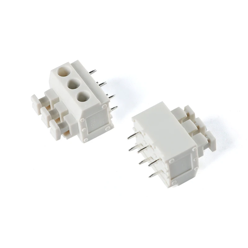 2pcs/lot KF235 5.0 mm Pitch 2P 3P 4P 5P 6P 8P PCB Spring Terminal Block connector 250V/10A