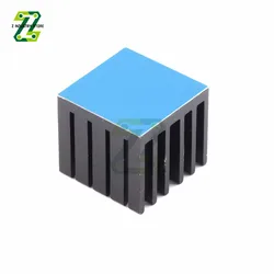 Disipador de calor de 22x22x20MM, radiador, refrigeración para Chip electrónico LED con cinta térmica conductora de doble cara