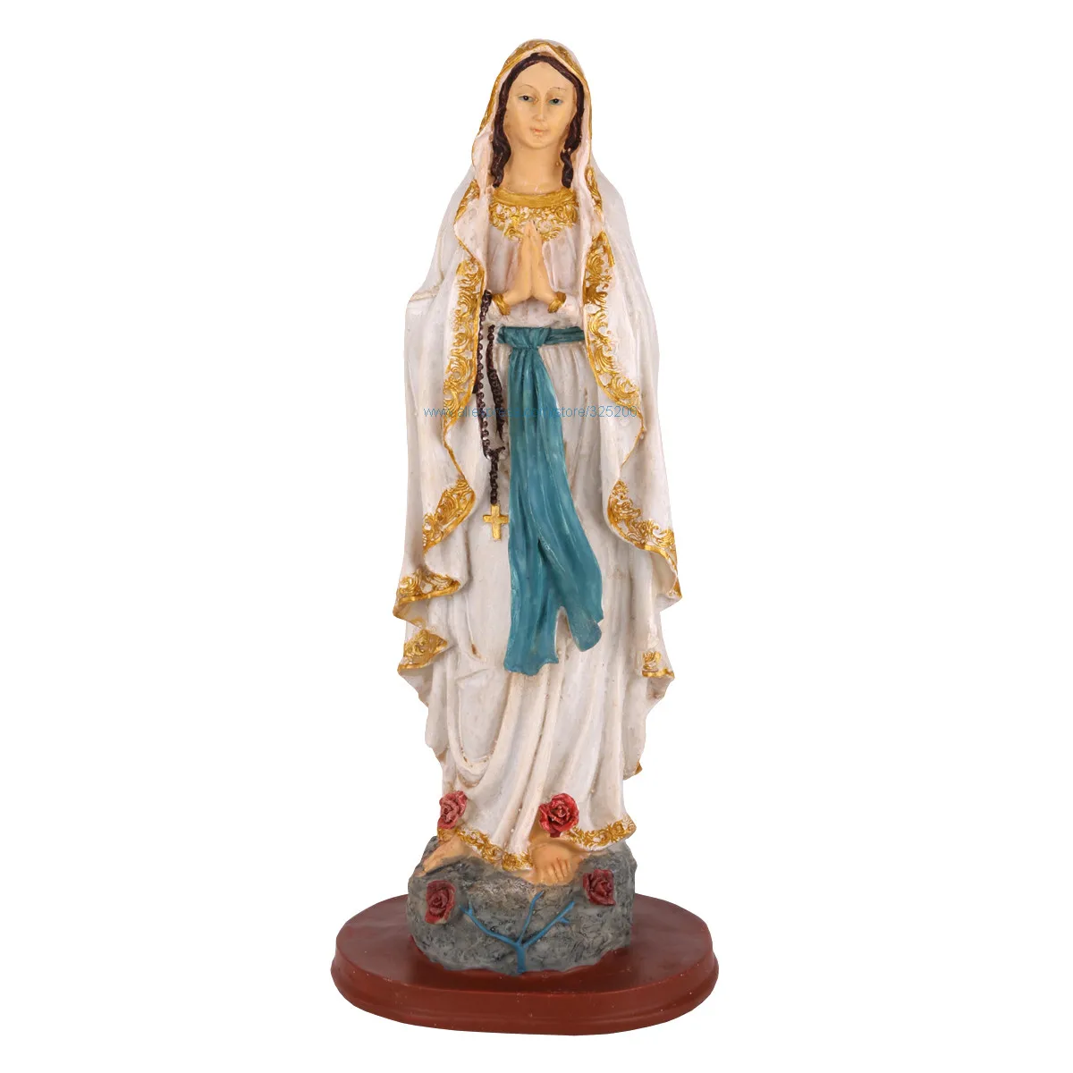 Praying Madonna Virgin Mary Statue Blessed Our Lady of Lourdes Figure Religious Catholic Souvenirs Gift  30cm 11.8inch NEW