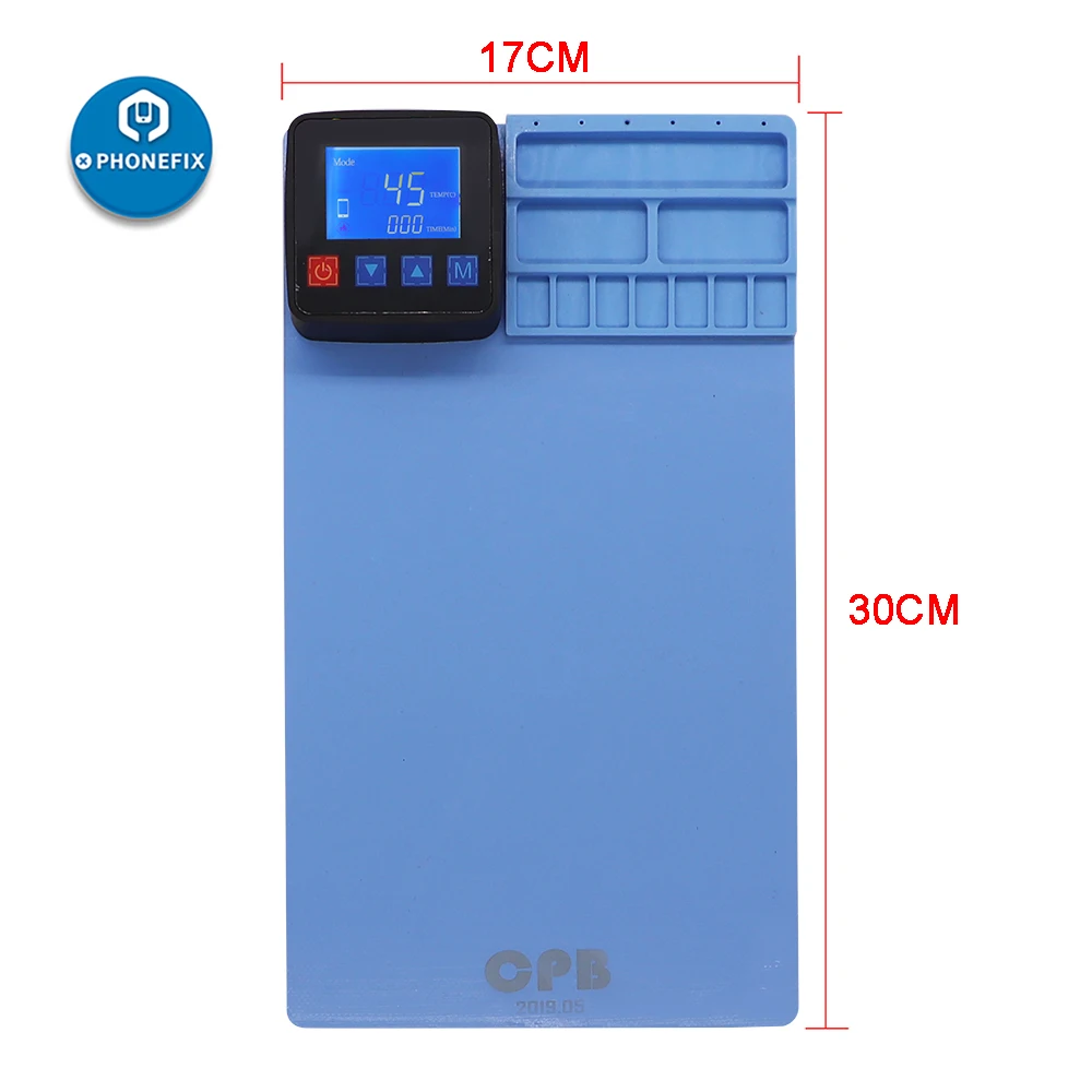 CPB لوحة التدفئة الهاتف المحمول شاشة LCD فاصل افتتاح أداة شاشة إصلاح عدة فتح مزيل تجديد أداة آيفون باد