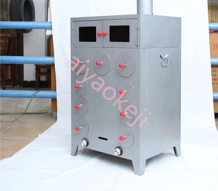 Commercial Sweet Potato Roaster 9 Holes Corn Oven  Roasting Machine For Chestnut, Potato Baker