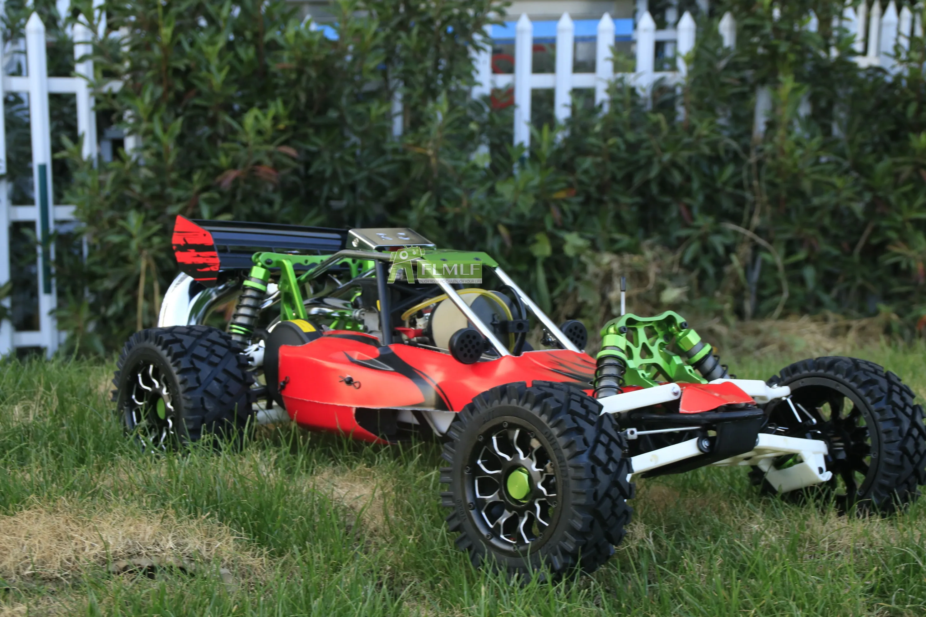 Rc Car 1/5 Buggy Truck 32CC Gasoline Engine Off-road Racing Truck Toys with 2.4G Radio Remote Control for ROFUN BAJA