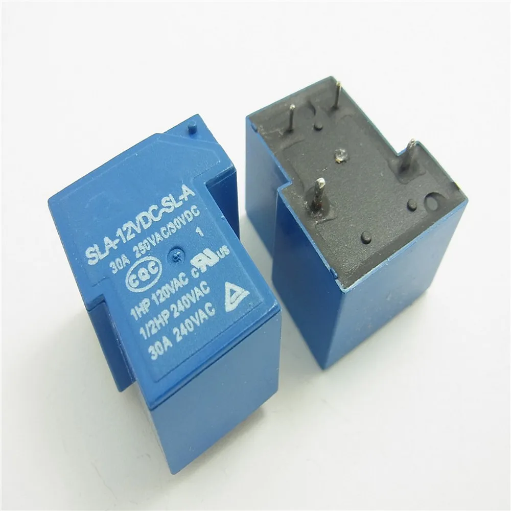 10pcs Power relays SLA-12VDC-SL-A 12V 30A 4PIN T90 a group of normally open new and original