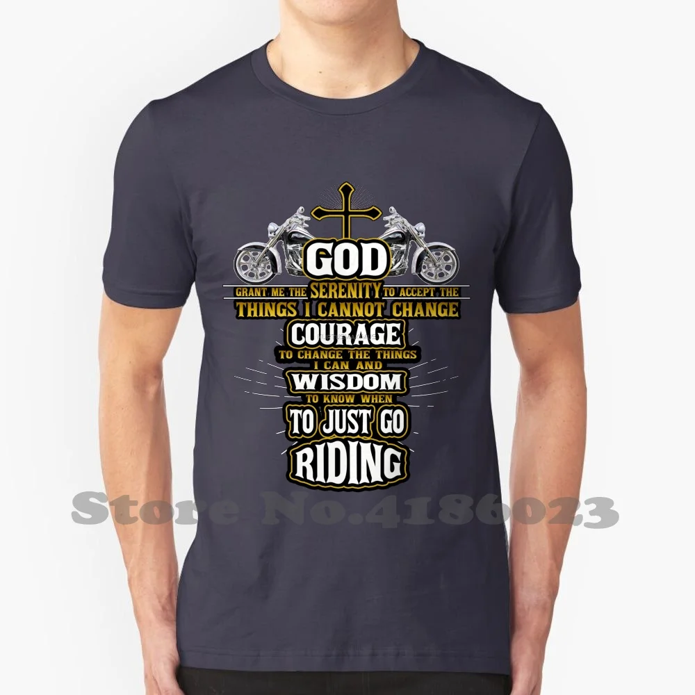 Serenity Prayer 100% Cotton T-Shirt Jesus Christ Christian