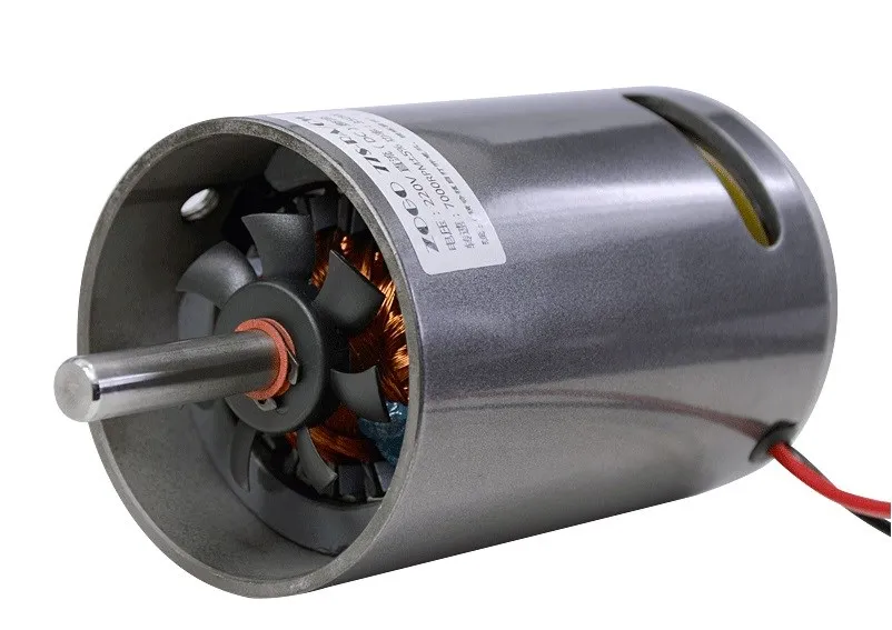 DC 220V 350W 680W cuscinetto positivo e negativo ad alta velocità con motore a tallone della macchina con cinghia di sabbia della ventola