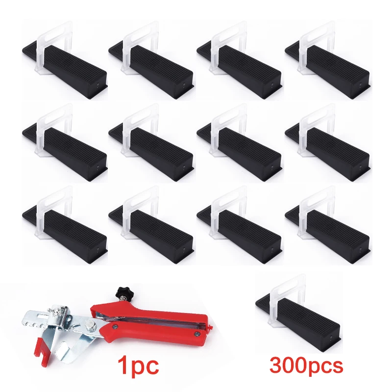 401pcs sistema di livellamento delle piastrelle 1mm/1.5mm/2mm/2.5mm/3mm 300pcs clip 100pcs cunei 1 pezzo pinza distanziatori per piastrelle in plastica strumenti di piastrellatura