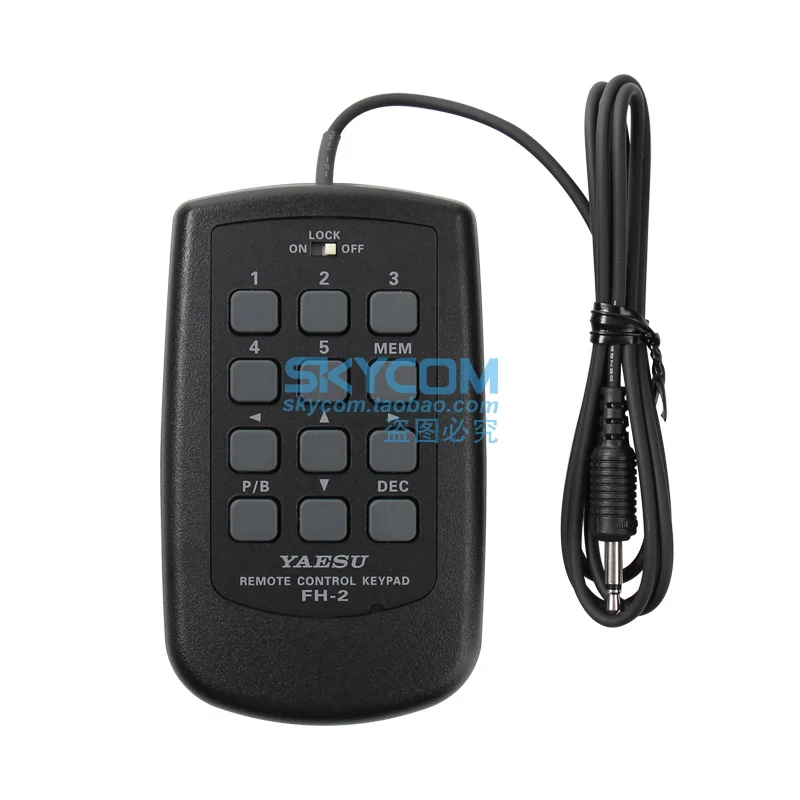 FH-2 controle remoto teclado de ondas curtas rádio acessórios para yaesu ftdx 5000mp/3000d/1200 ft-991 rádios