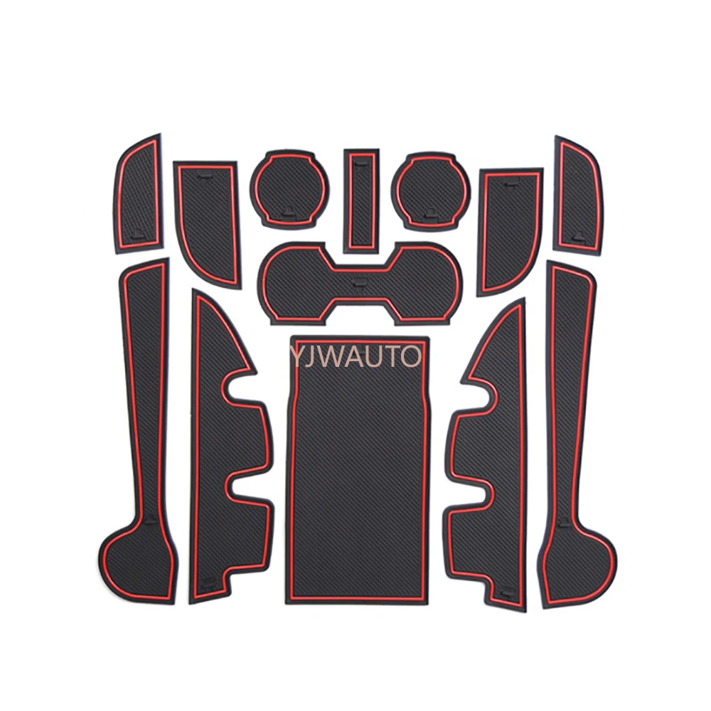 

Коврик для дверных прорезей для Toyota CAMRY 2014-2017, подушка для ворот, резиновый держатель для дверей автомобиля, коврики, противоскользящие ковры, положение