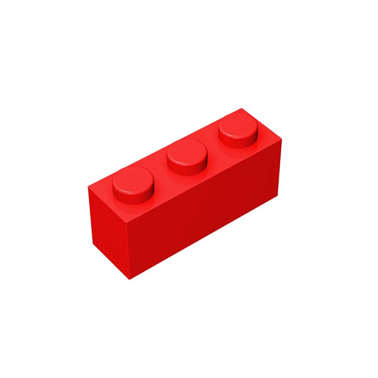 10Pcs MOC Parts 3622 Brick 1 x 3 Compatible DIY Assmble Building Blocks Particle Kid Puzzle Brain Enlighten Toy Birthday Gift