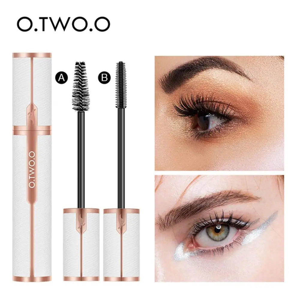 O.TWO.O Eyes Mascara Waterproof Volume Mascara Long Lasting Luxury Design Black Eyelashes Extention Dry Fast Makeup Cosmetics