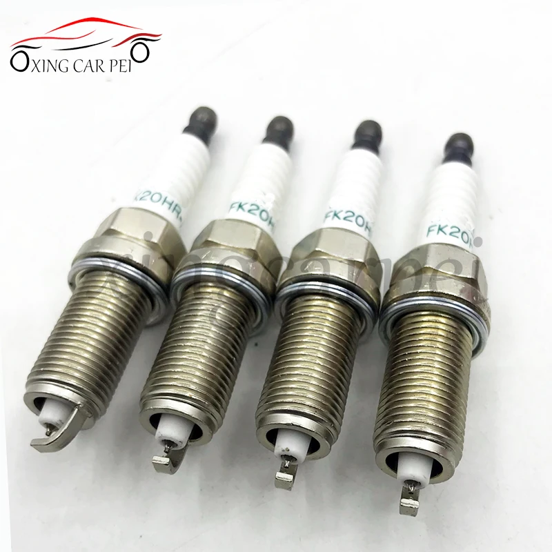 4pcs 90919-01287 FK20HR-A8 Iridiym Spark Plug 90919 01287 9091901287 FK20HRA8