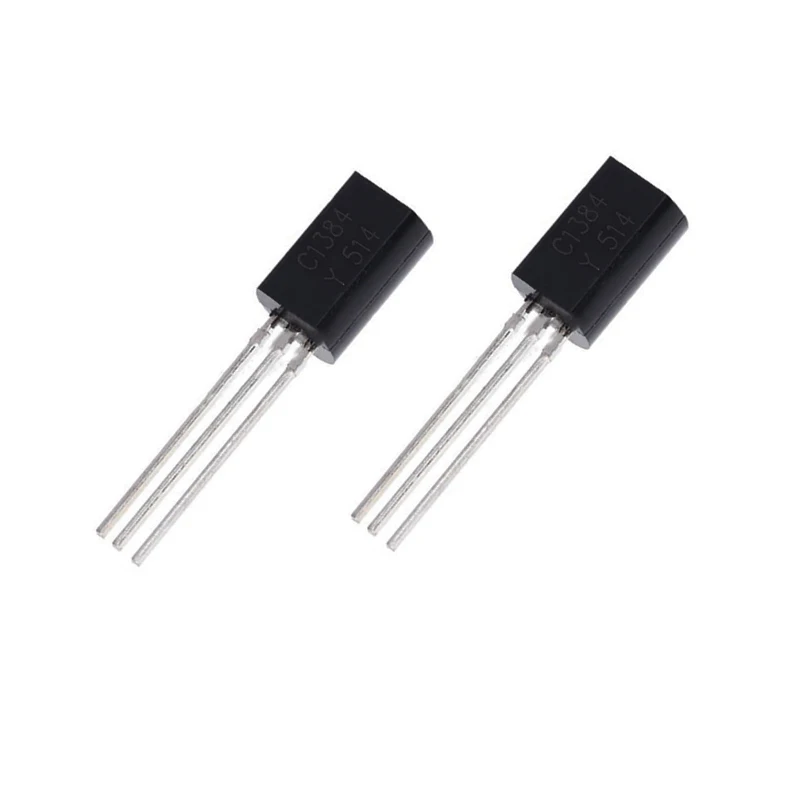 50PCS/LOT 2SC1384 2SC1384-Y C1384 1384 TO-92 Triode Transistor New Good Quality Chipset