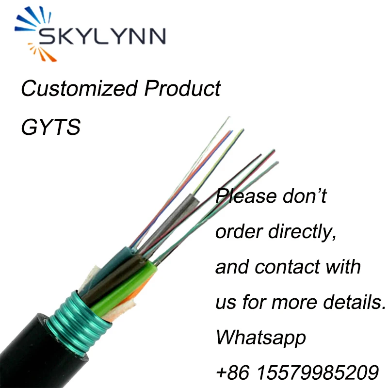 

Factory OEM/ODM GYTS Stranded Loose Tube 2-288 Core Single Mode Outdoor Duct Armored Underground Fiber Optic Cable