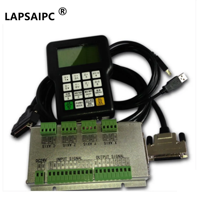 Lapsaipc RZNC 0501 3 axis DSP Controller panel handle remote only for CNC router HKNC 0501HDDC