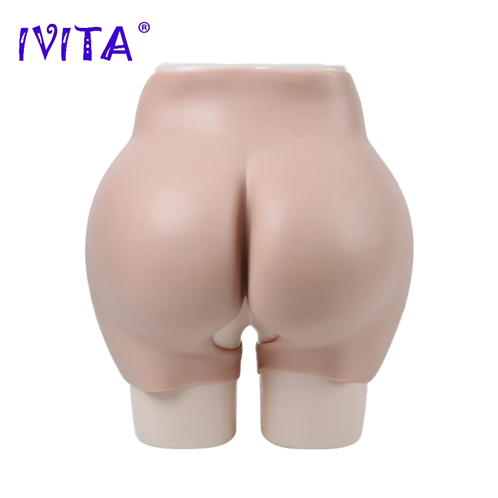 IVITA Artificial Silicone Buttock Enhancement Panties Underwear Realistic Crotch Pants  Fake Vagina for Crossdresser Transgender