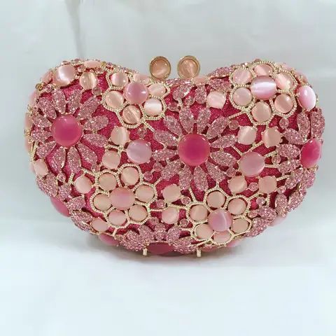 8 best sales गुलाबी सोने का बैग - №6