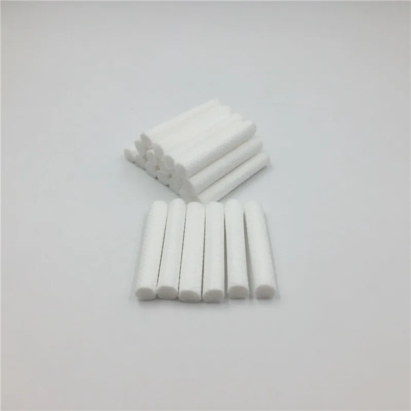 100 Teile/los 8x51mm Aromatherapie baumwolle Dochte Inhalator Refill Docht Stick Paket