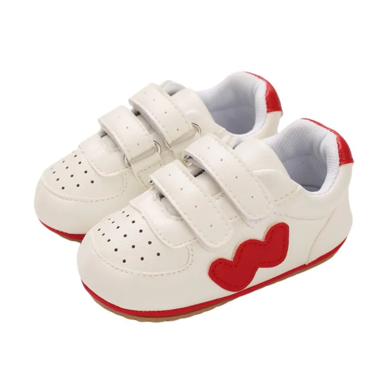 2021 Fashion Baby Walking Shoes Solid Color  Convenient Non-slip Soft Sole Baby Shoes Baby Bed Shoes