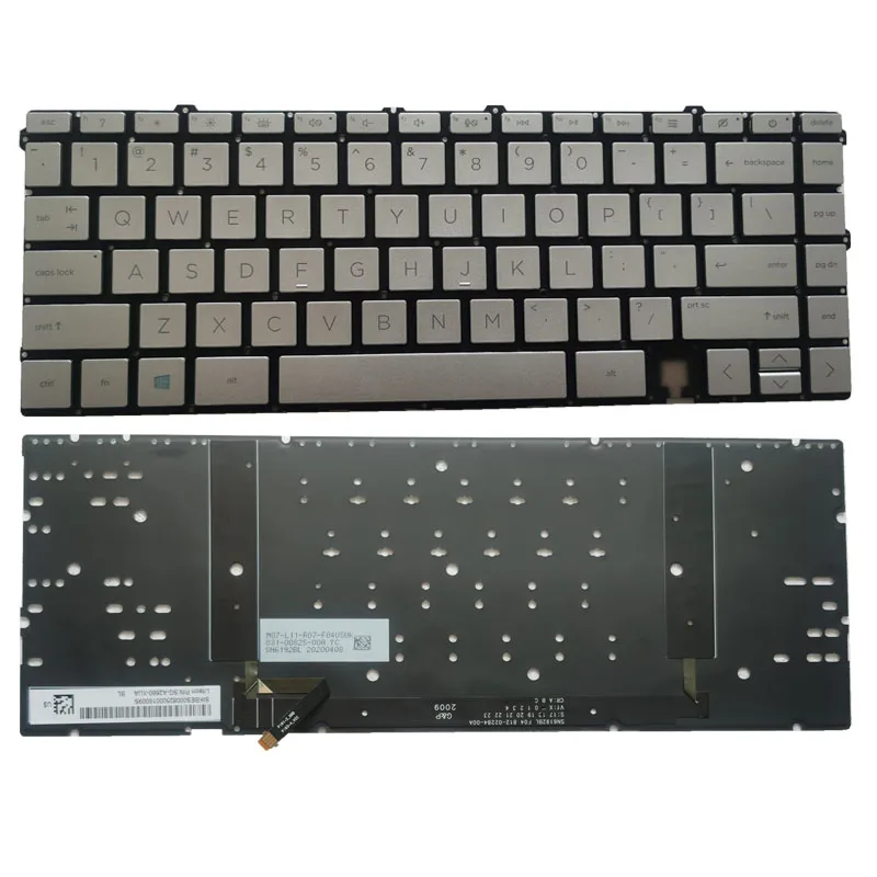 Pop US  laptop keyboard For for HP Envy 13-BA 13-BA0017TX  US keyboard with backlight