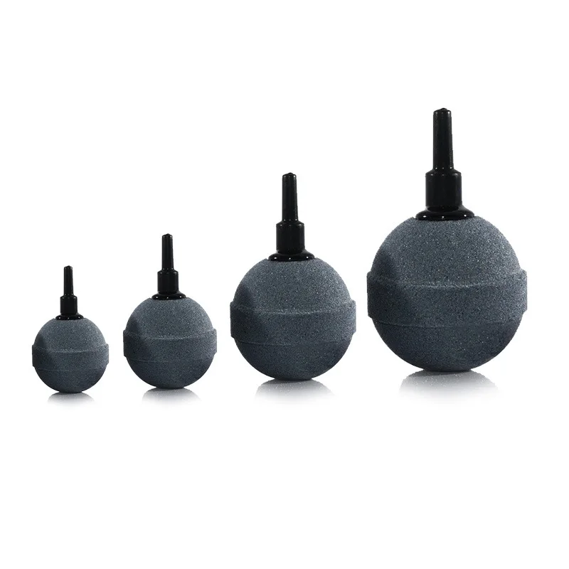 Okrągły kamień napowietrzający 25MM 30MM 40MM 50MM akwarium pompa napowietrzająca bańka kamień okrągły sferyczny kamień napowietrzający pompa powietrza