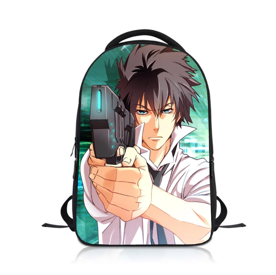 Anime Psycho-Pass Studenten Rucksack Schule Tasche Kinder Cartoon Rucksack Jungen Mädchen Rucksack Bookbag Kinder Satchel