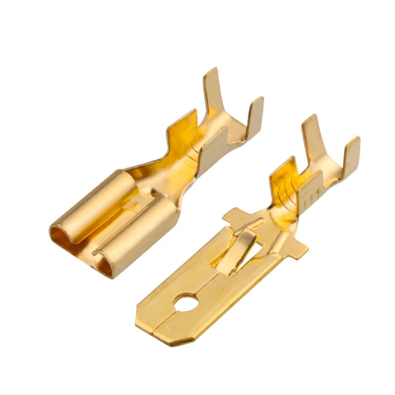 7.8 spring insert 305 terminal male female docking plug-in 50 sets of pluggable connection plug-in